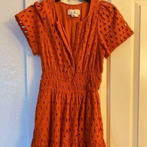 Anthropologie Somerset Eyelet Mini